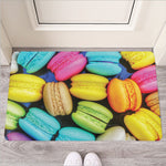 Colorful Macarons Print Rubber Doormat