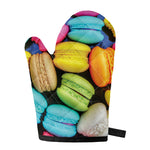 Colorful Macarons Print Single Oven Mitt