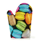 Colorful Macarons Print Single Oven Mitt