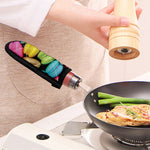 Colorful Macarons Print Skillet Handle Cover