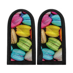 Colorful Macarons Print Skillet Handle Cover