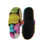 Colorful Macarons Print Slippers