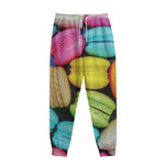 Colorful Macarons Print Sweatpants