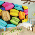 Colorful Macarons Print Wall Sticker