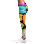 Colorful Macarons Print Women's Leggings