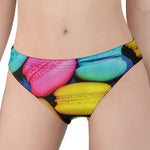 Colorful Macarons Print Women's Panties