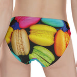 Colorful Macarons Print Women's Panties