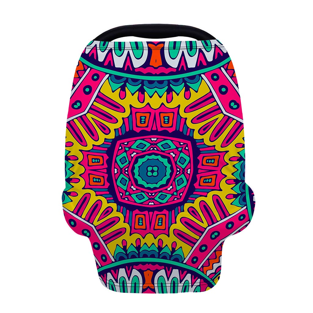 Colorful Mandala Bohemian Pattern Print Baby Seat Cover