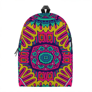 Colorful Mandala Bohemian Pattern Print Backpack