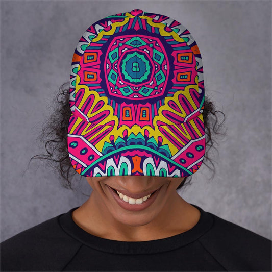 Colorful Mandala Bohemian Pattern Print Baseball Cap
