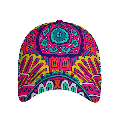 Colorful Mandala Bohemian Pattern Print Baseball Cap