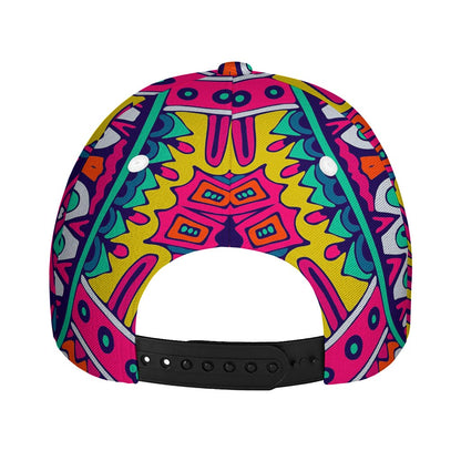 Colorful Mandala Bohemian Pattern Print Baseball Cap