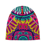 Colorful Mandala Bohemian Pattern Print Beanie