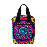 Colorful Mandala Bohemian Pattern Print Bible Tote Bag