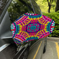 Colorful Mandala Bohemian Pattern Print Car Side Mirror Covers
