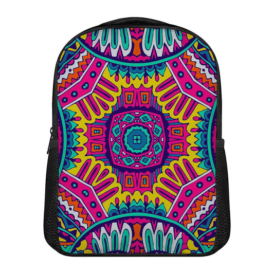 Colorful Mandala Bohemian Pattern Print Casual Backpack