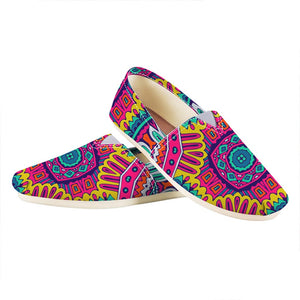 Colorful Mandala Bohemian Pattern Print Casual Shoes