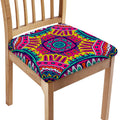 Colorful Mandala Bohemian Pattern Print Chair Cushion Cover
