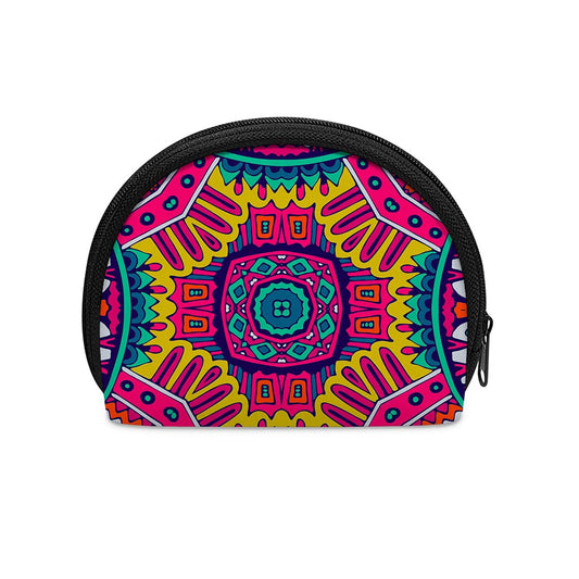 Colorful Mandala Bohemian Pattern Print Coin Purse