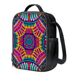 Colorful Mandala Bohemian Pattern Print Crossbody Lunch Bag
