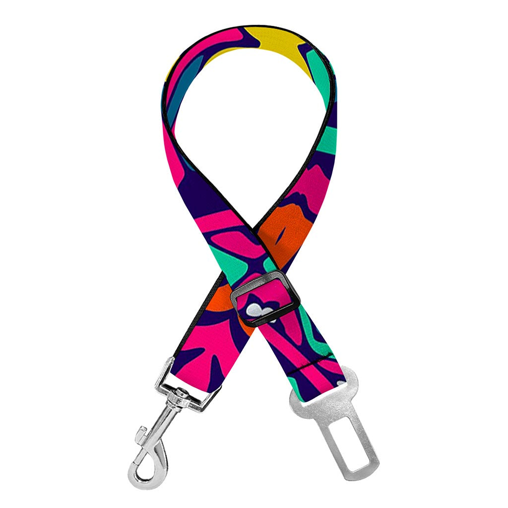 Colorful Mandala Bohemian Pattern Print Dog Seat Belt