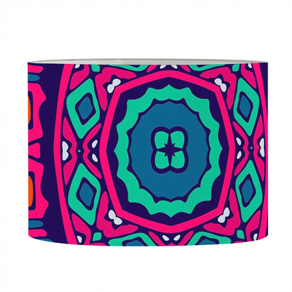 Colorful Mandala Bohemian Pattern Print Drum Lamp Shade