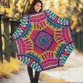 Colorful Mandala Bohemian Pattern Print Foldable Umbrella