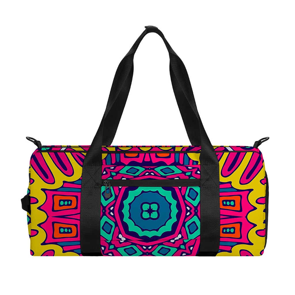 Colorful Mandala Bohemian Pattern Print Gym Bag