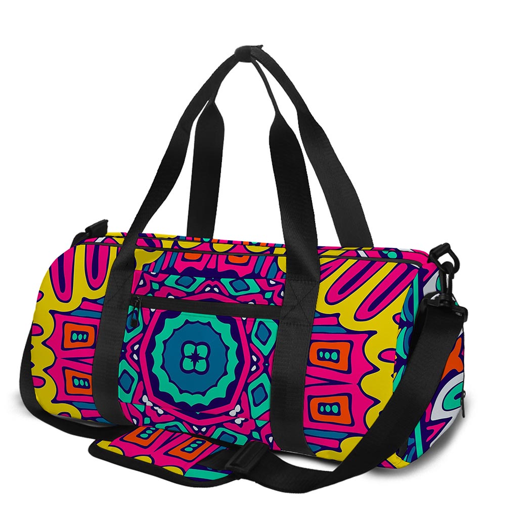 Colorful Mandala Bohemian Pattern Print Gym Bag