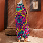Colorful Mandala Bohemian Pattern Print Harem Pants