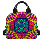 Colorful Mandala Bohemian Pattern Print Insulated Lunch Bag
