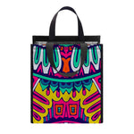 Colorful Mandala Bohemian Pattern Print Insulated Lunch Tote