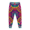 Colorful Mandala Bohemian Pattern Print Jogger Pants