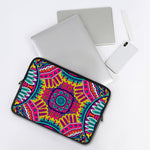 Colorful Mandala Bohemian Pattern Print Laptop Sleeve