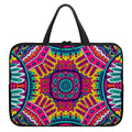 Colorful Mandala Bohemian Pattern Print Laptop Sleeve With Handle