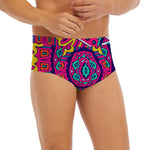 Colorful Mandala Bohemian Pattern Print Men's Briefs