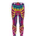 Colorful Mandala Bohemian Pattern Print Men's Leggings