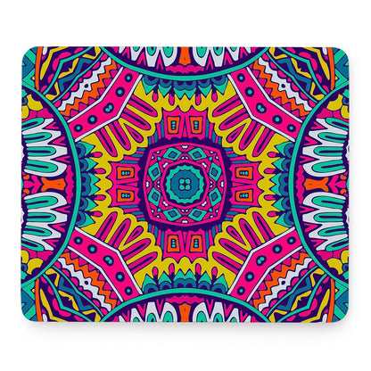 Colorful Mandala Bohemian Pattern Print Mouse Pad