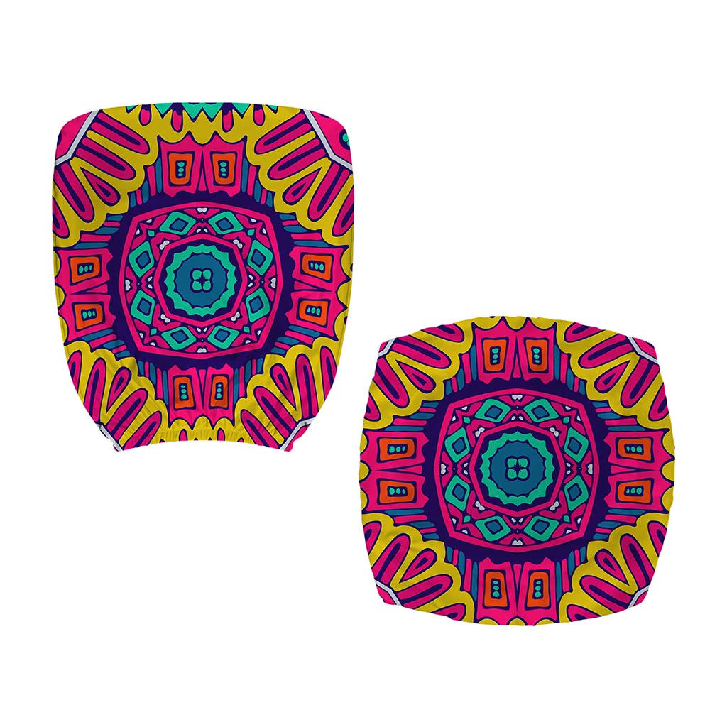 Colorful Mandala Bohemian Pattern Print Office Chair Cover