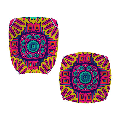 Colorful Mandala Bohemian Pattern Print Office Chair Cover