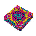 Colorful Mandala Bohemian Pattern Print Outdoor Seat Cushion Cover