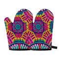 Colorful Mandala Bohemian Pattern Print Oven Mitts