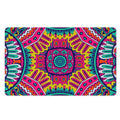 Colorful Mandala Bohemian Pattern Print Polyester Doormat