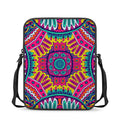 Colorful Mandala Bohemian Pattern Print Rectangular Crossbody Bag
