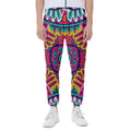 Colorful Mandala Bohemian Pattern Print Joggers