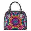 Colorful Mandala Bohemian Pattern Print Shoulder Handbag