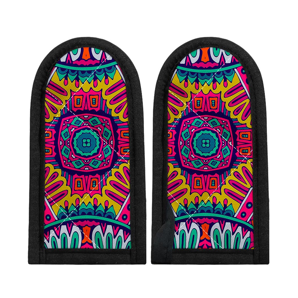 Colorful Mandala Bohemian Pattern Print Skillet Handle Cover