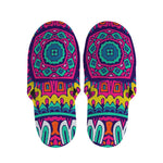 Colorful Mandala Bohemian Pattern Print Slippers