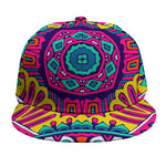 Colorful Mandala Bohemian Pattern Print Snapback Cap