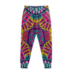 Colorful Mandala Bohemian Pattern Print Sweatpants